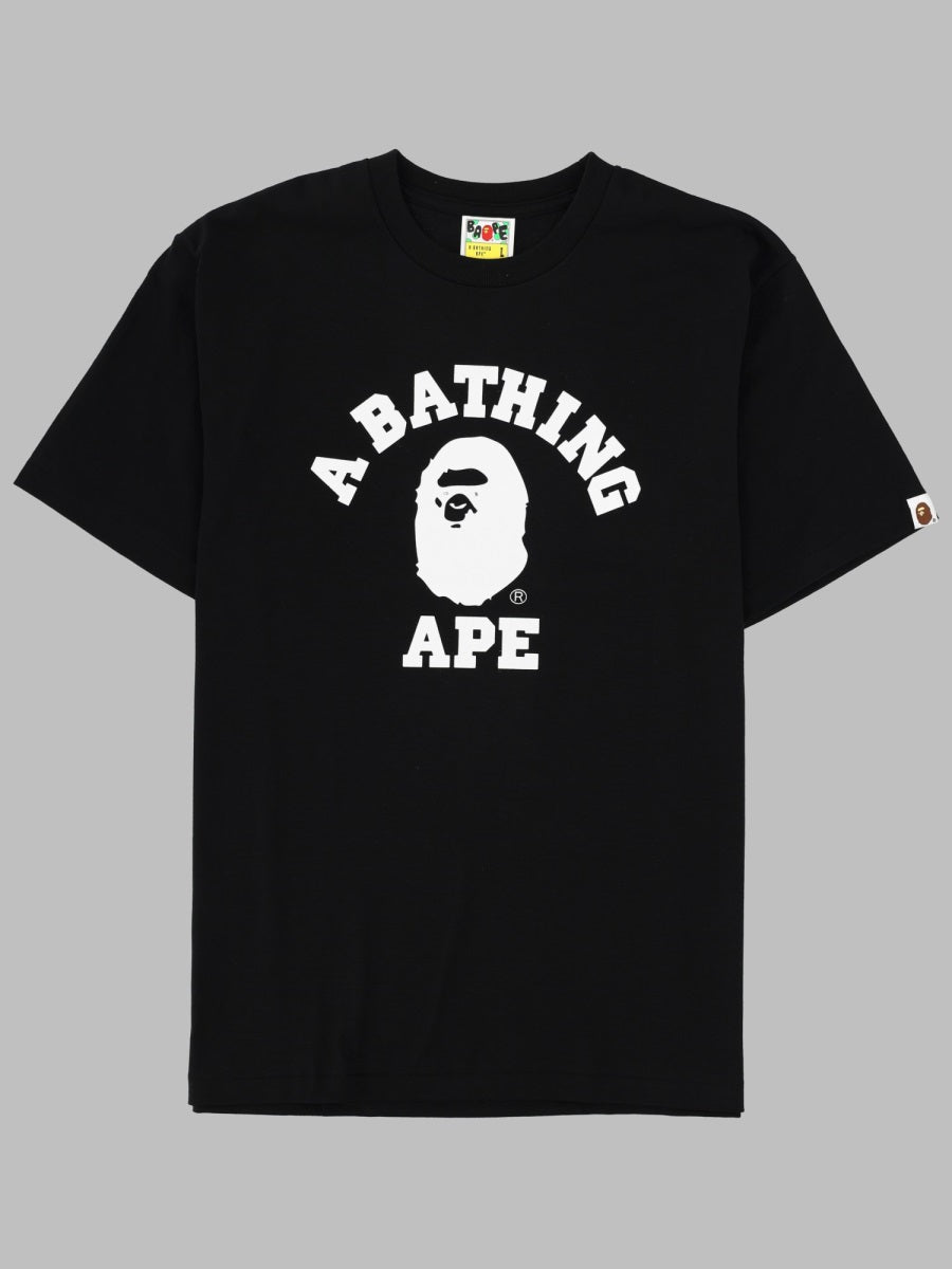T-Shirt With Print Black Cotton T-shirts