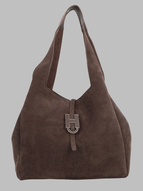 Leather Shoulder Bag Trend Brown