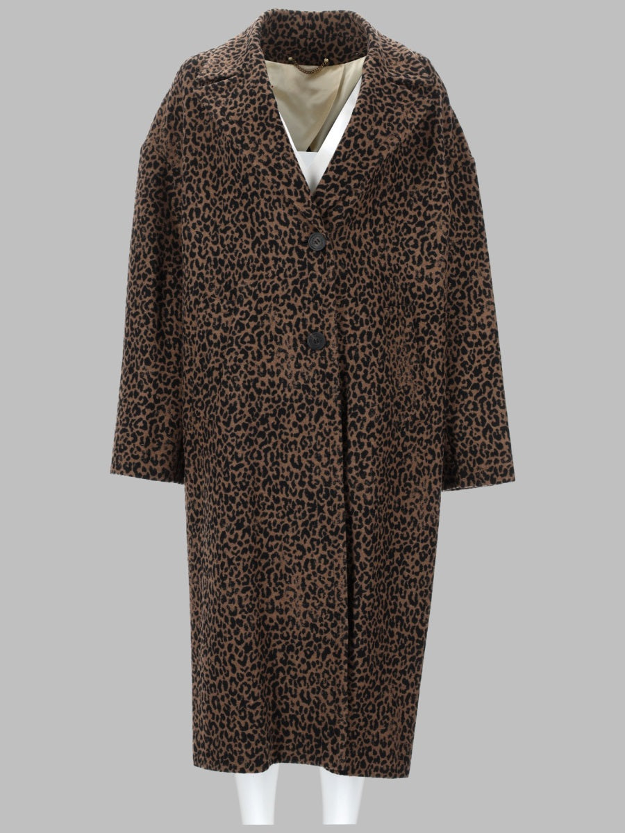 Wool Cocoon Coat Multicolour Trench & Raincoats