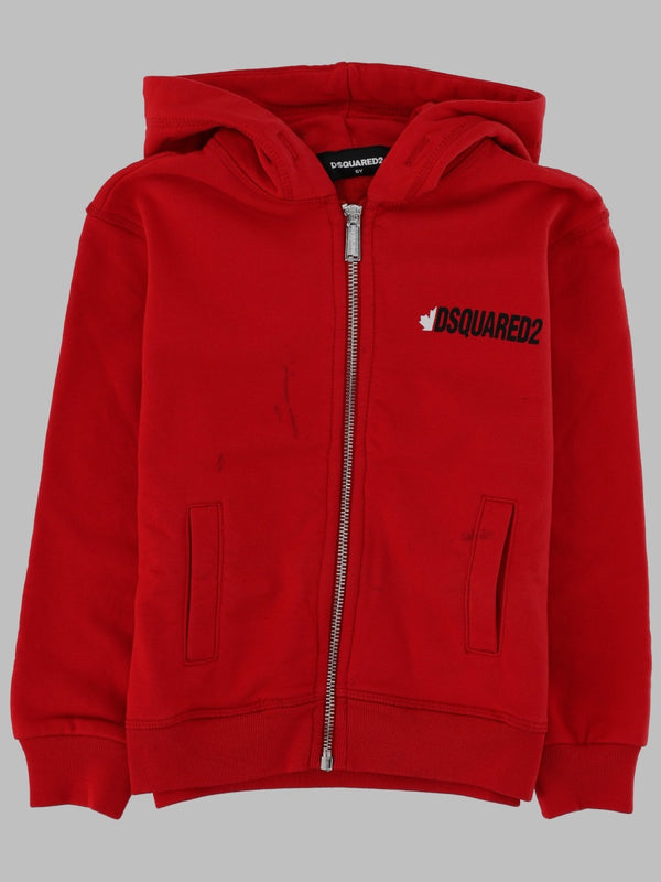 Sweatshirt Red Cotton Jumpers