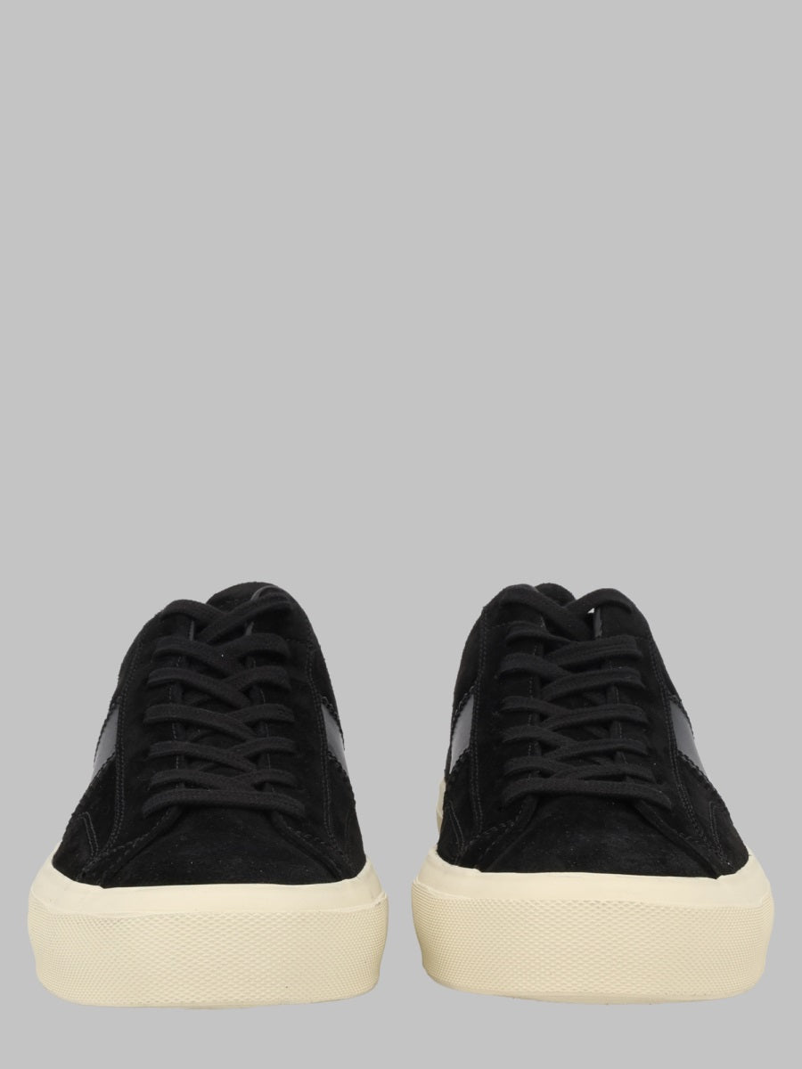 Sneakers Cambridge Suede Leather Black Trainers