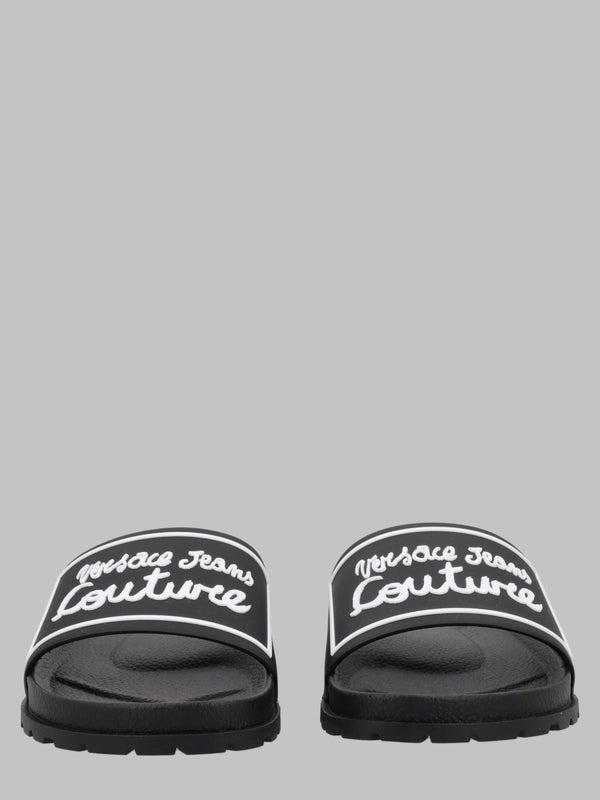 Slide Sandals Shelly Black Rubber