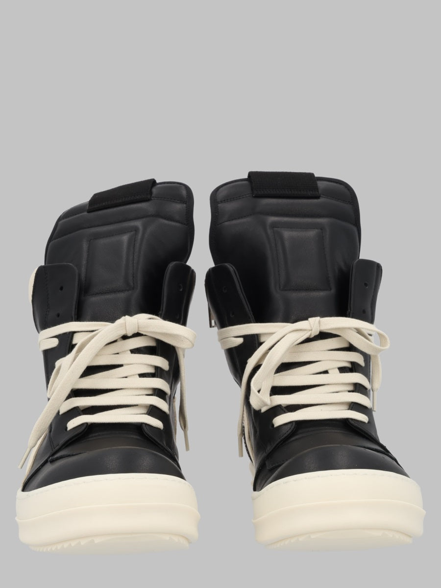 Sneakers Geobasket Black Cow Leather Trainers