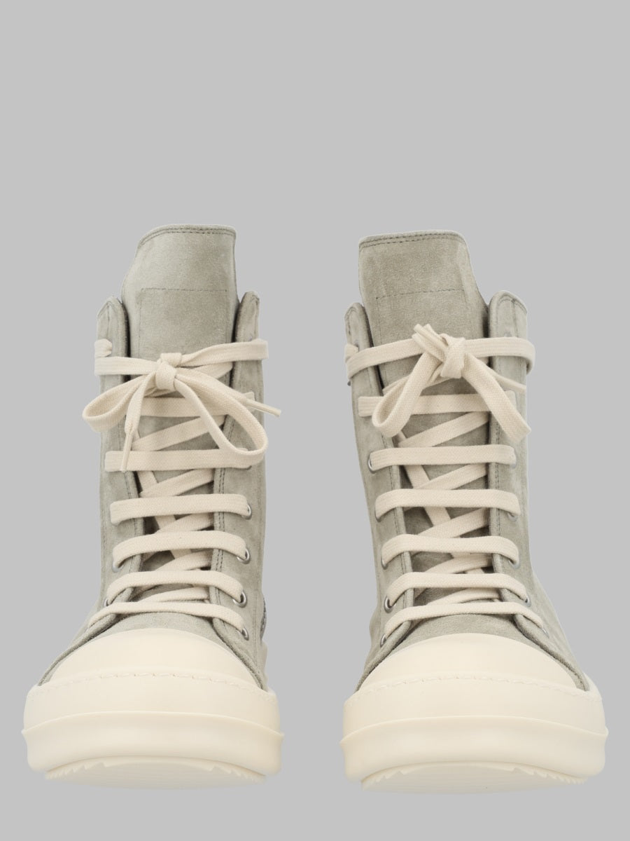 Sneakers Leather Grey Trainers