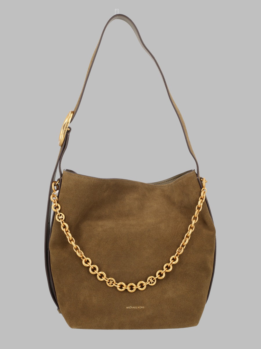 Bucket Tote Nolita Green Leather Shoulder Bags