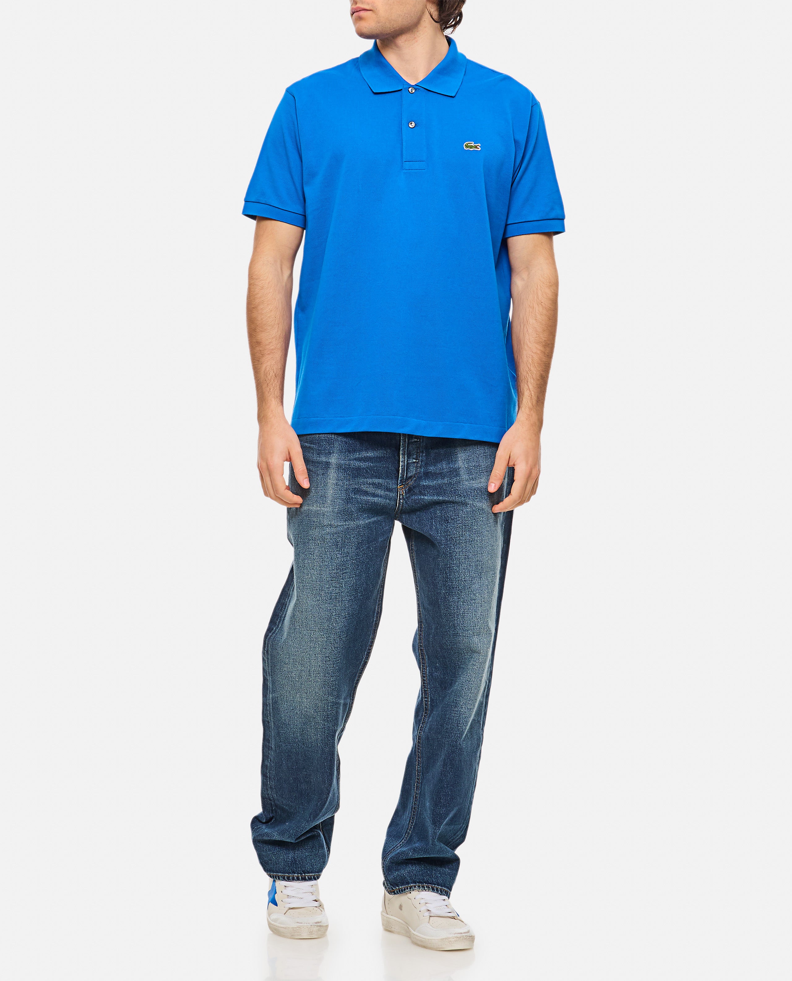 Lacoste T-Shirts And Polos Clear Blue