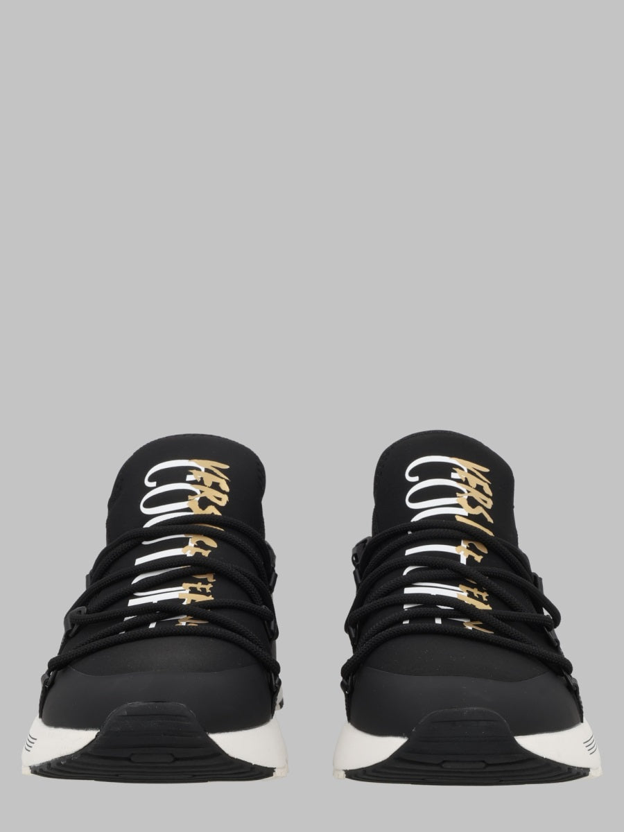 Sneakers Dynamic Black Polyester Polyurethane Trainers