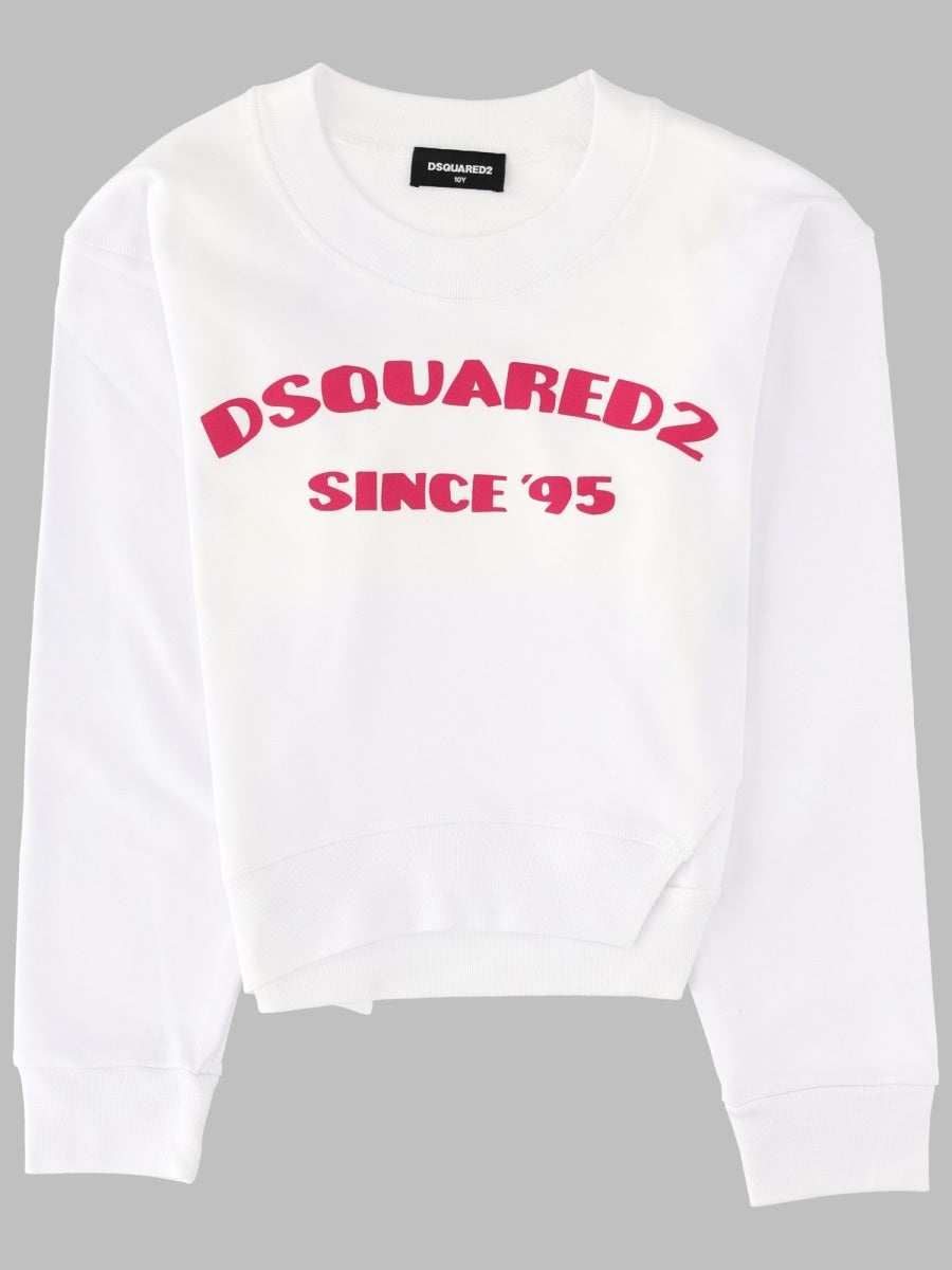 Sweatshirt Over White Cotton Jumpers