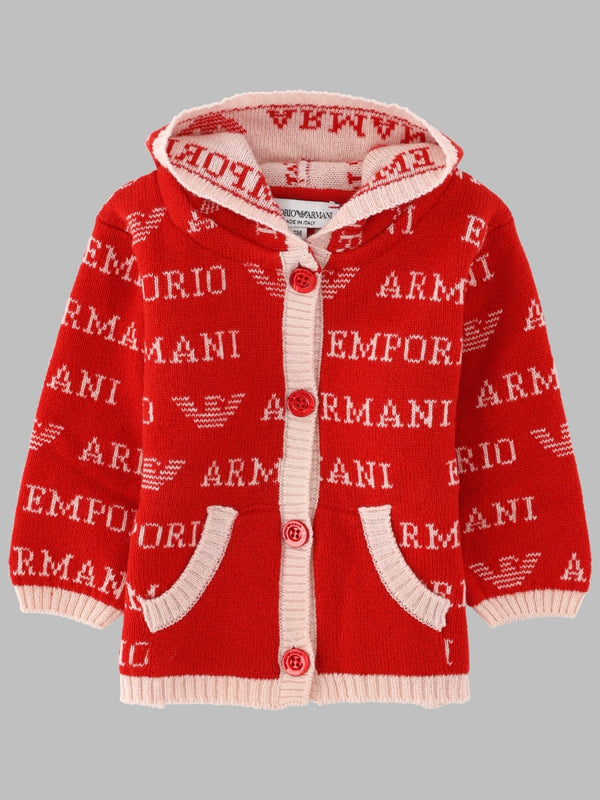 Coat Wool-Blend Red Jacket