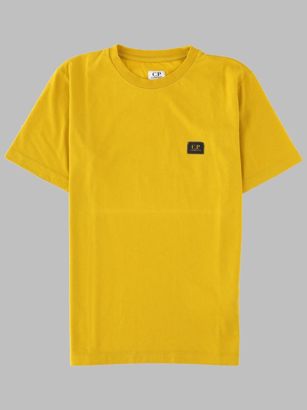 Short-Sleeve T-Shirt Yellow Cotton T-shirts