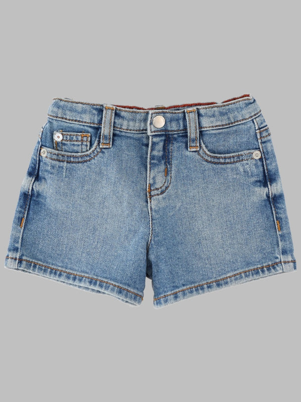 Shorts 5-Pocket Denim Blue Cotton Elastane
