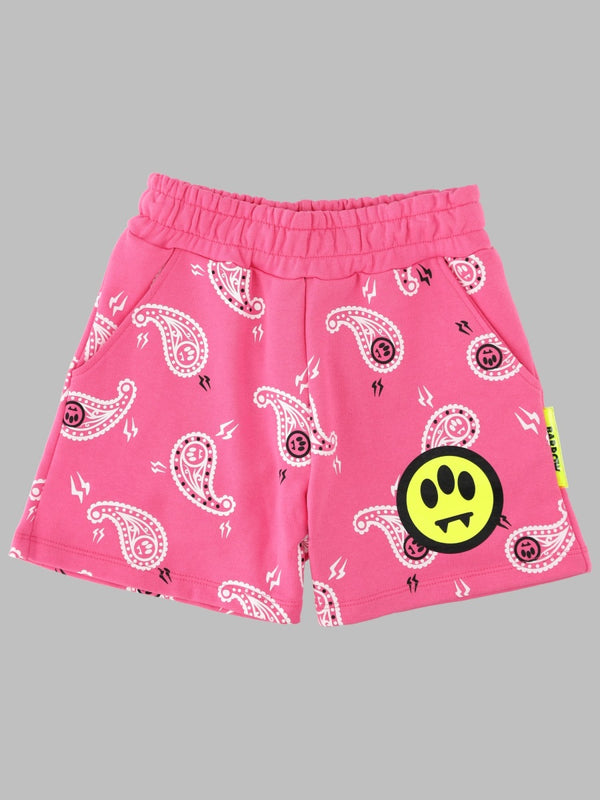 Sweatshorts Cotton Pink Short