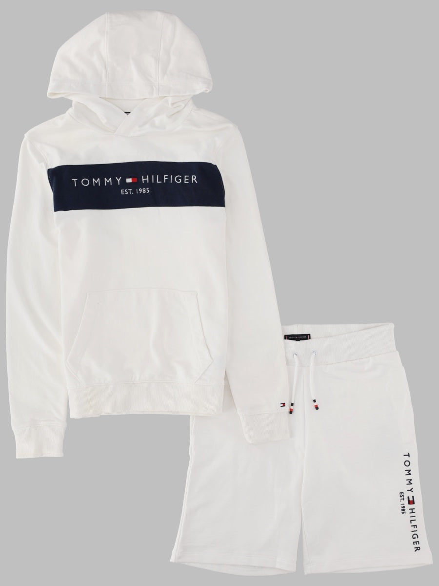 Shorts Essential Colorblock White Organic Cotton