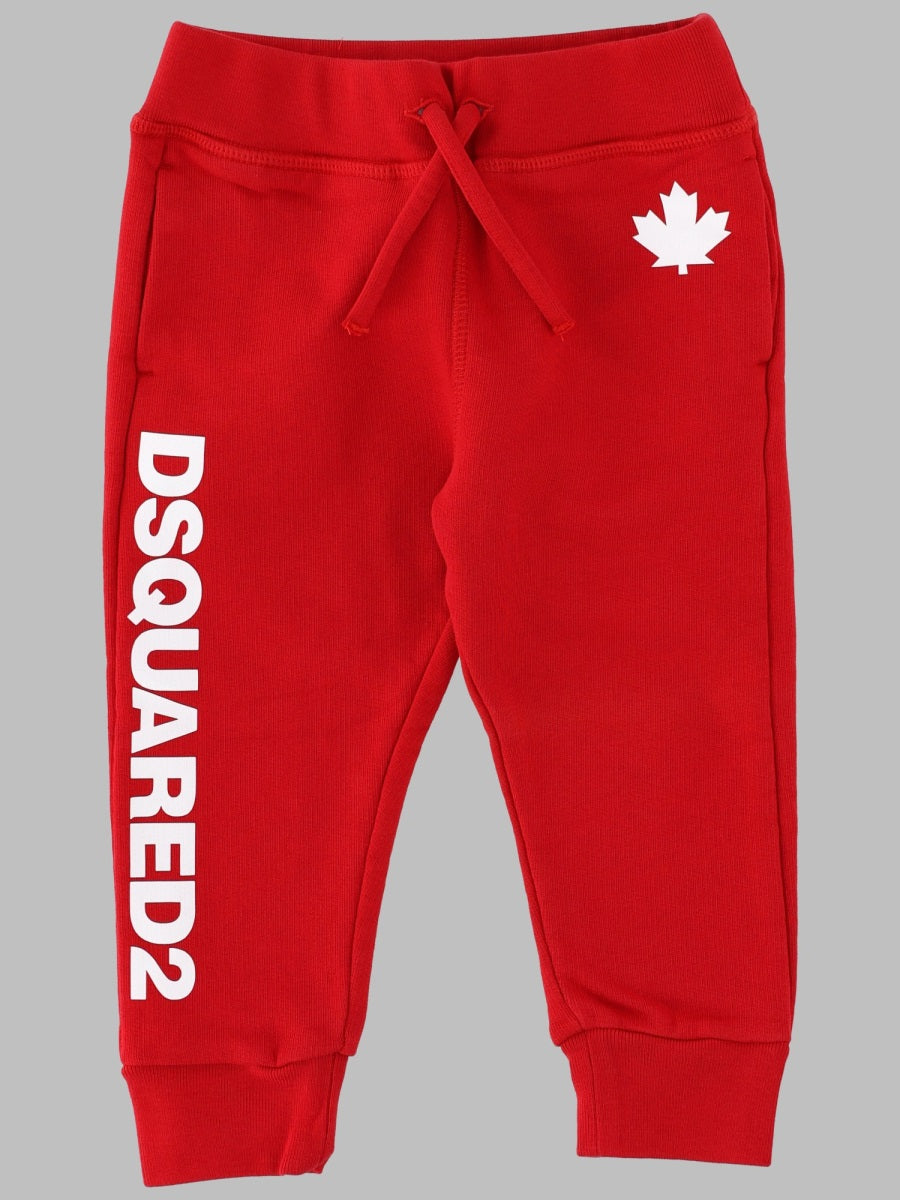 Trousers Red Cotton