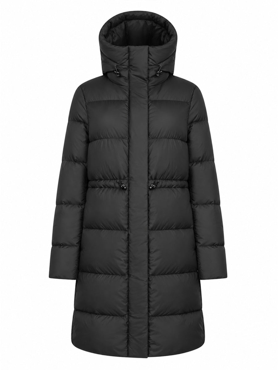 Coat Montgomery Black Woven Polyamide Trench & Raincoats