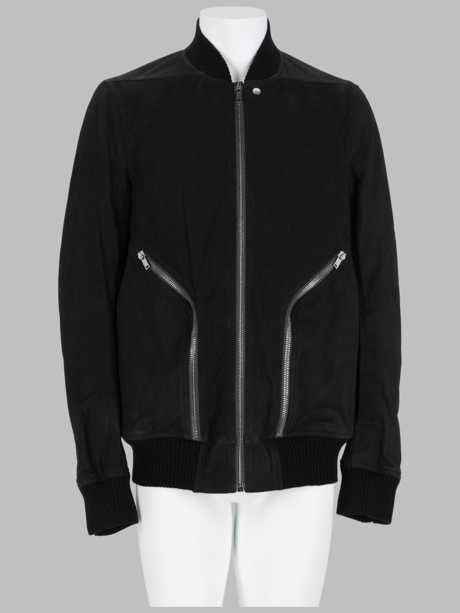 Leather Bomber Heizer Flight Black Lamb Jackets