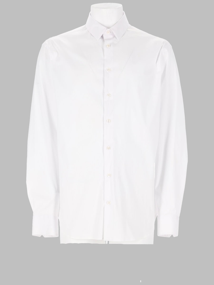 Shirt Slim-Fit Poplin Cotton White