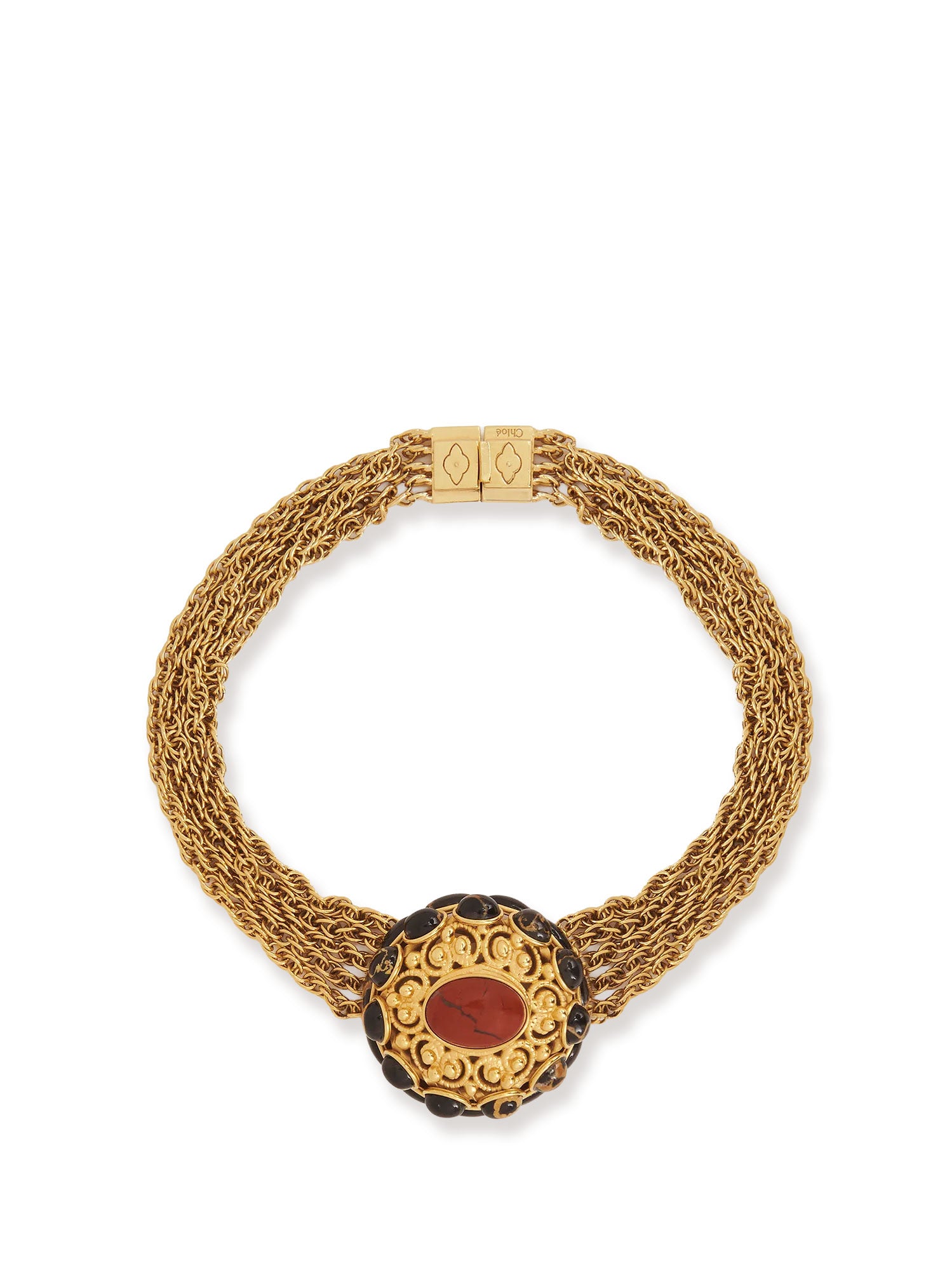 Chloè Bijoux Goldblack Ottone