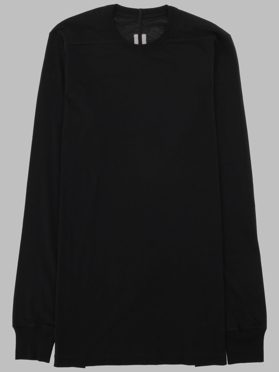 T-Shirt Level Ls T Black Cotton T-shirts