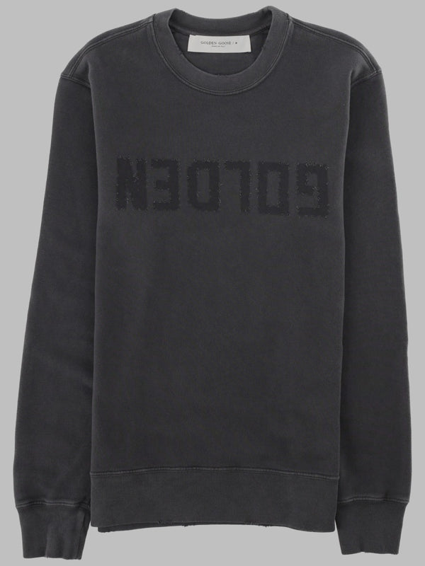 Sweatshirt Regular Fit Charcoal Cotton Jumpers