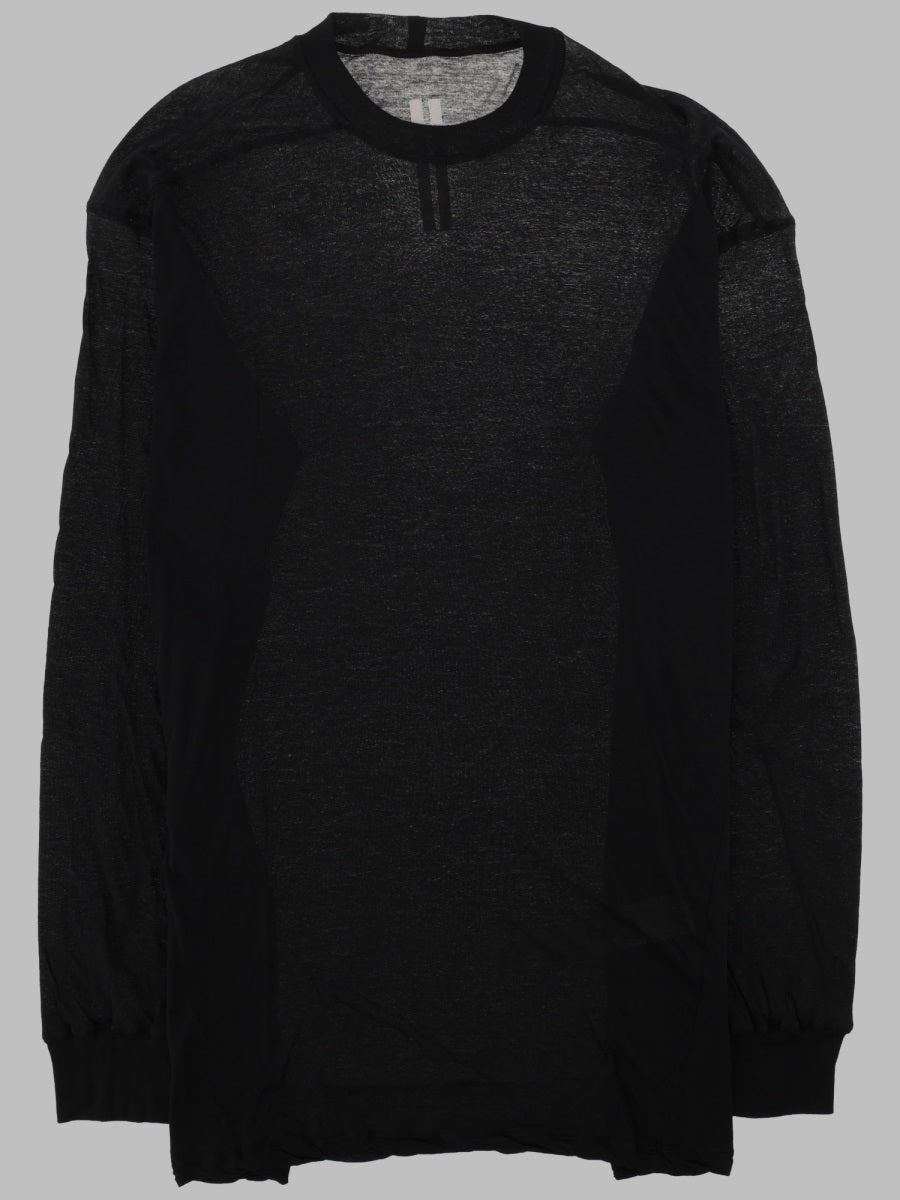 T-Shirt Jumbo Ls Black Cotton T-shirts