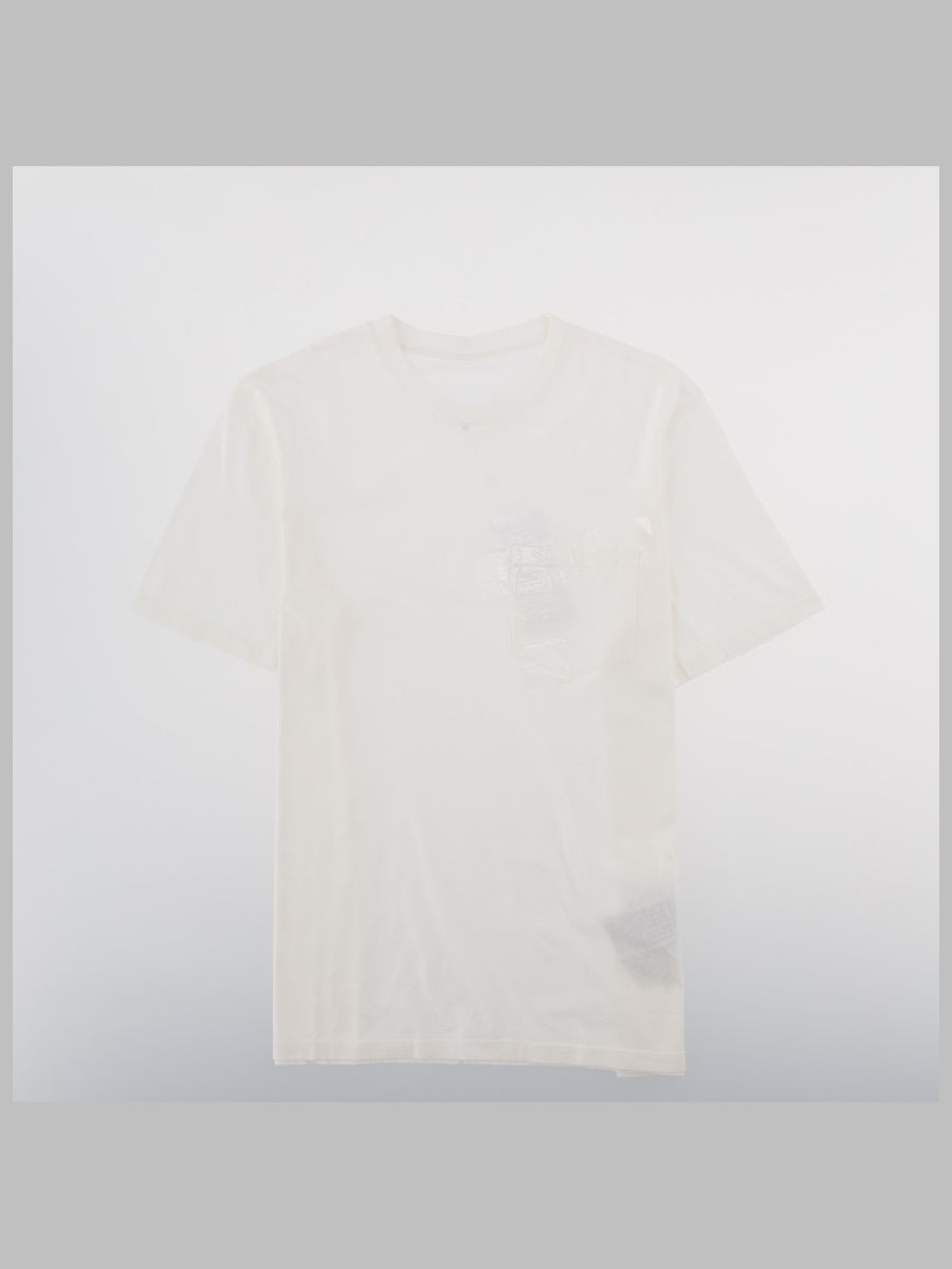T-Shirt Taped Cotton White T-shirts