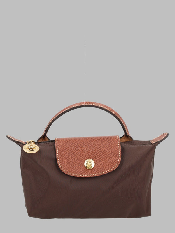Pochette Le Pliage Original Brown Polyamide Handbags