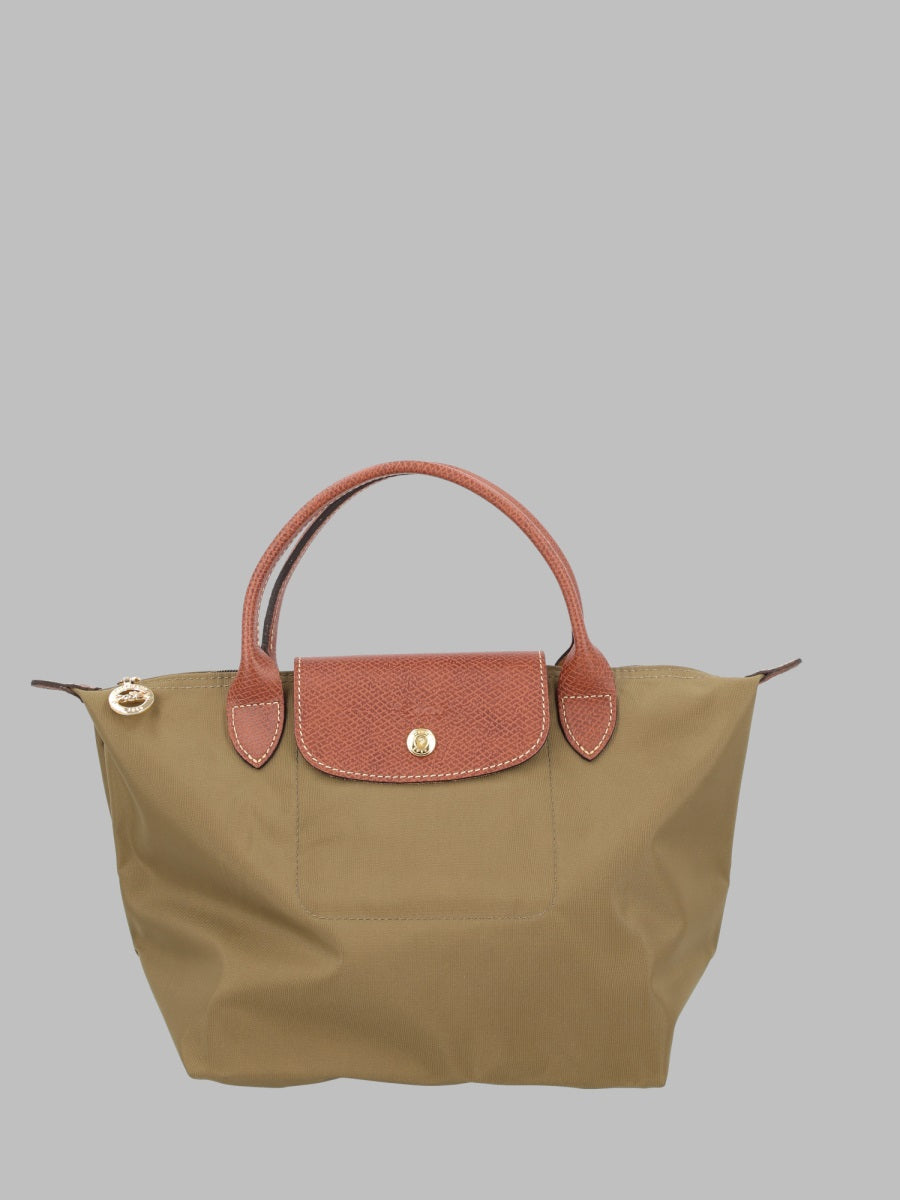 Handbag Le Pliage Original Green Polyamide Handbags