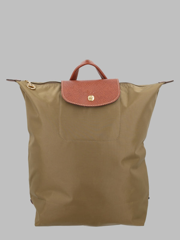 Backpack Le Pliage Original Green Polyamide Backpacks