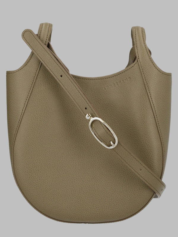 Shoulder Bag Le Foulonné Green Leather
