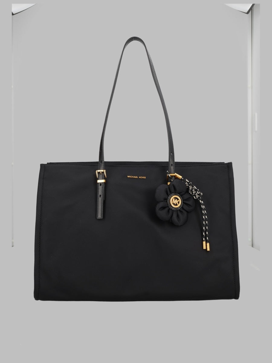 Shoulder Bag Zadie Black Nylon Recycled