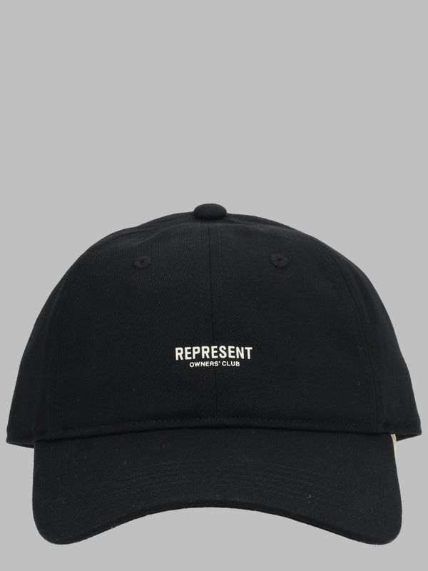 Baseball Cap Micro Owners Club Black Cotton Hat