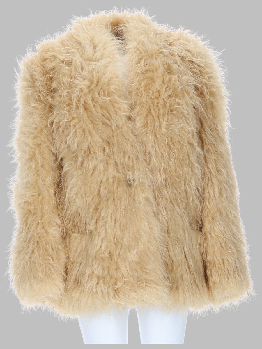 Coat Mylae Beige Polyester Trench & Raincoats