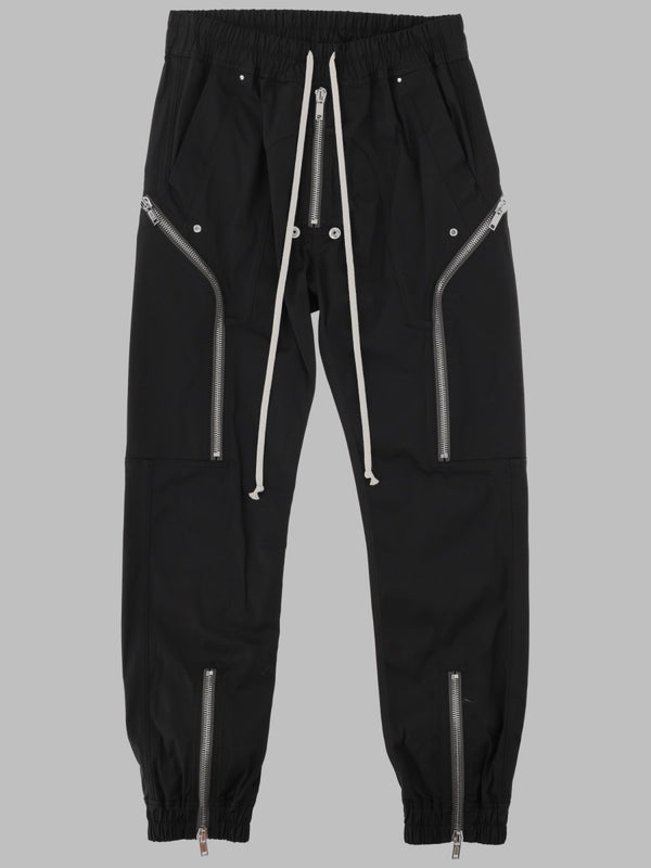 Cargo Trousers Heizer Black Cotton
