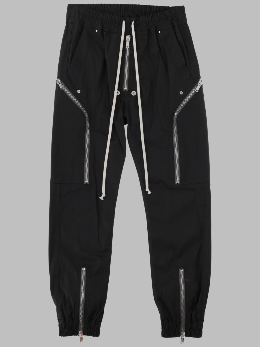 Cargo Trousers Heizer Black Cotton