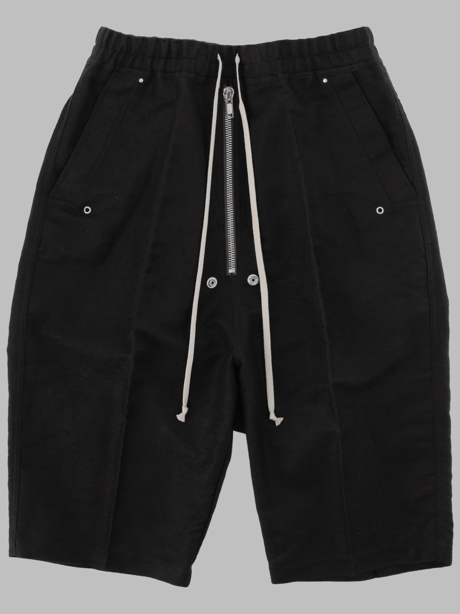Shorts Bela Pods Black Ramie Cotton