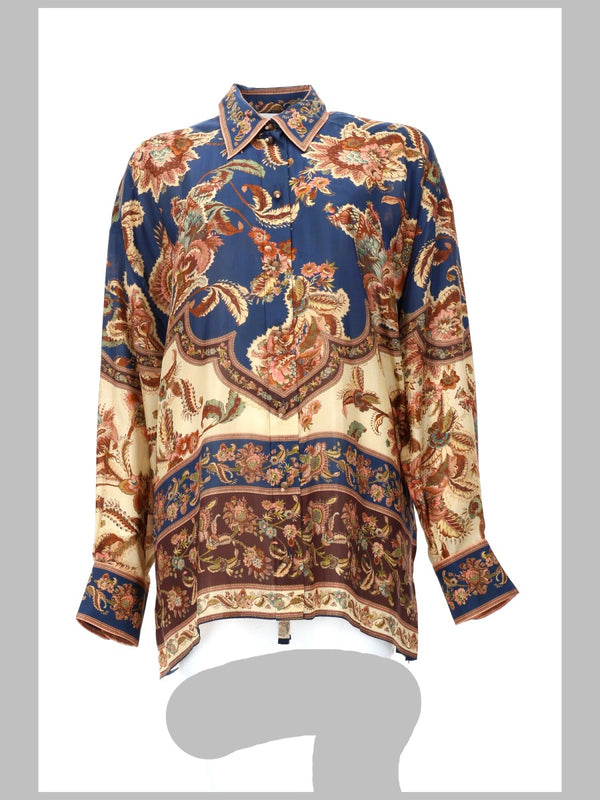 Shirt Aster Silk Multicolour