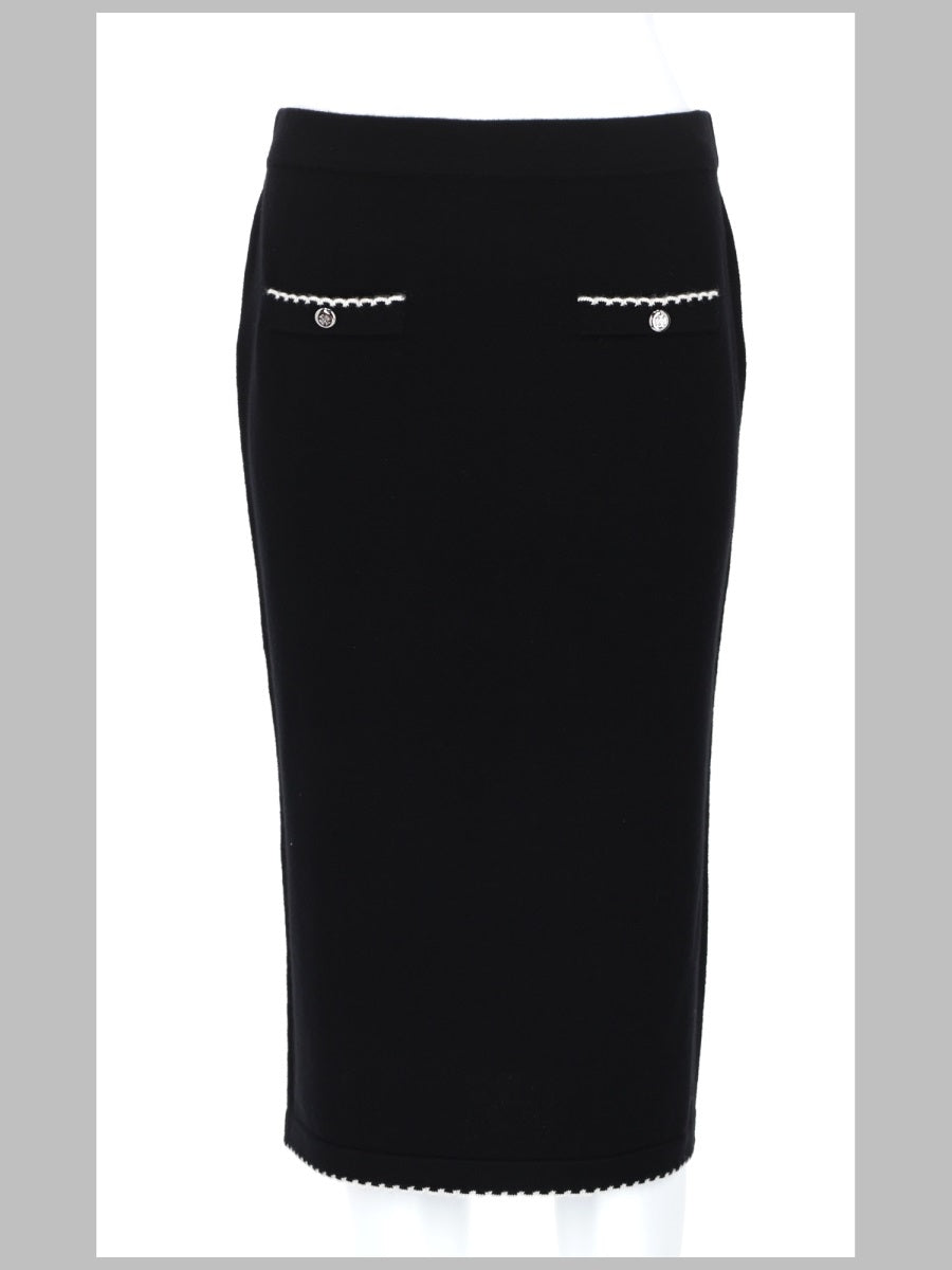 Skirt Smerlata Wool Black