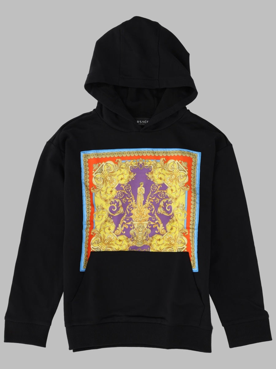 Sweatshirt Black Cotton Sweatshirts