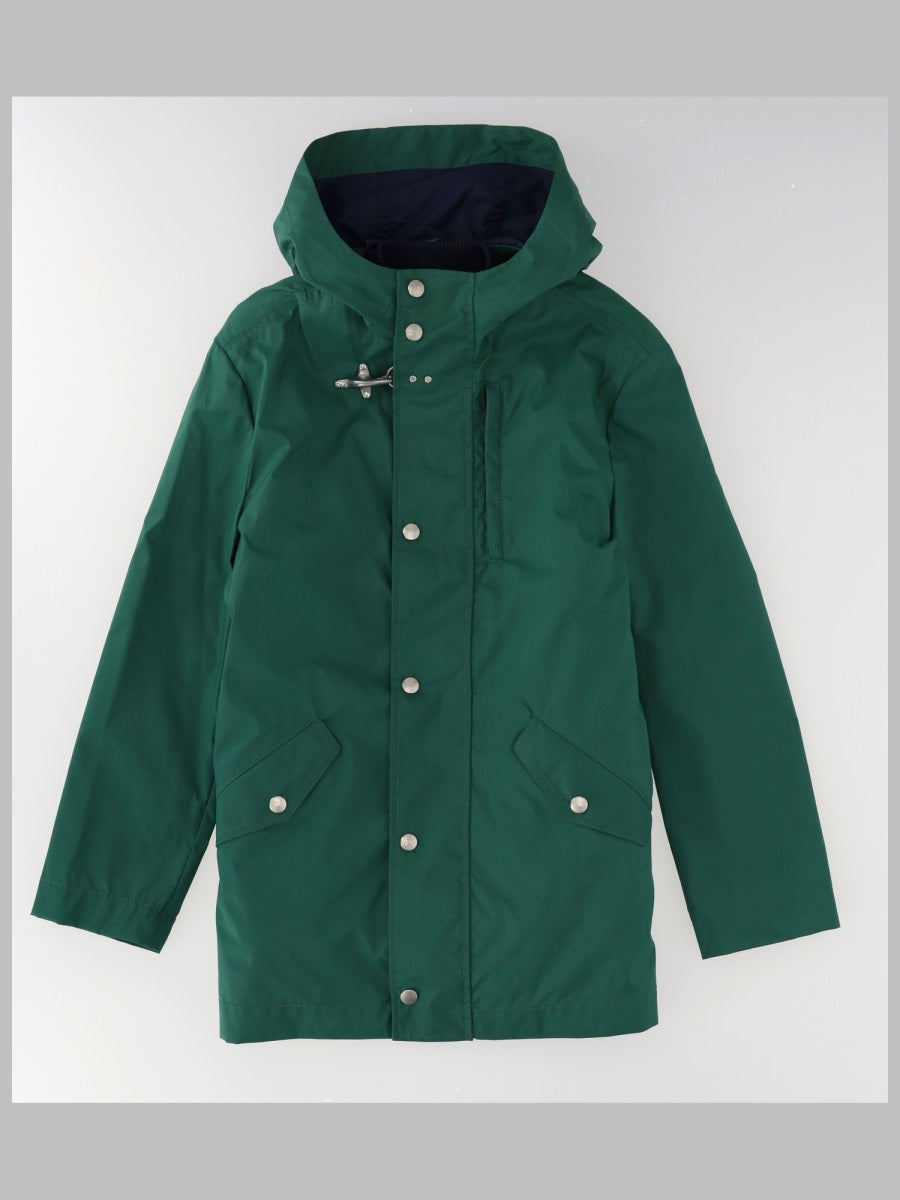 Long Jacket Green Polyamide