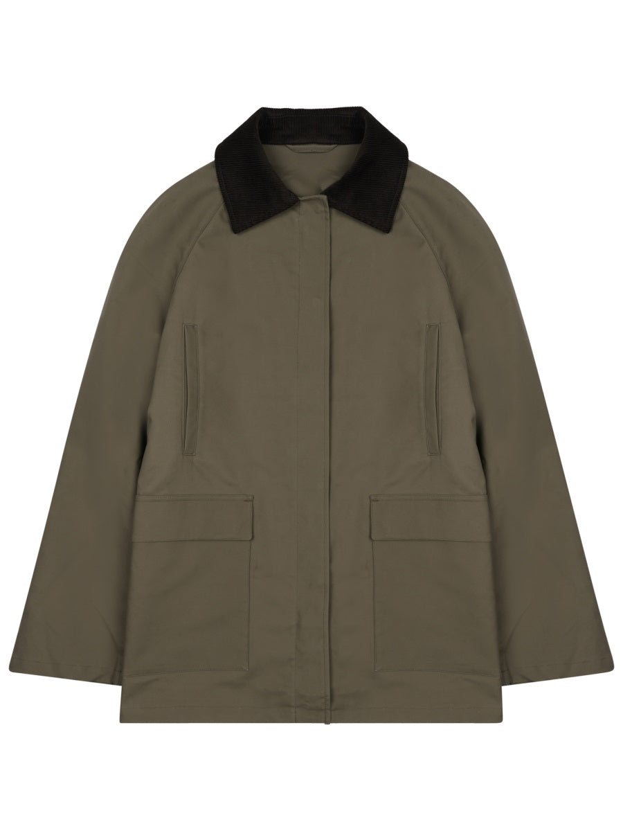 Jacket Country Summer Green Cotton
