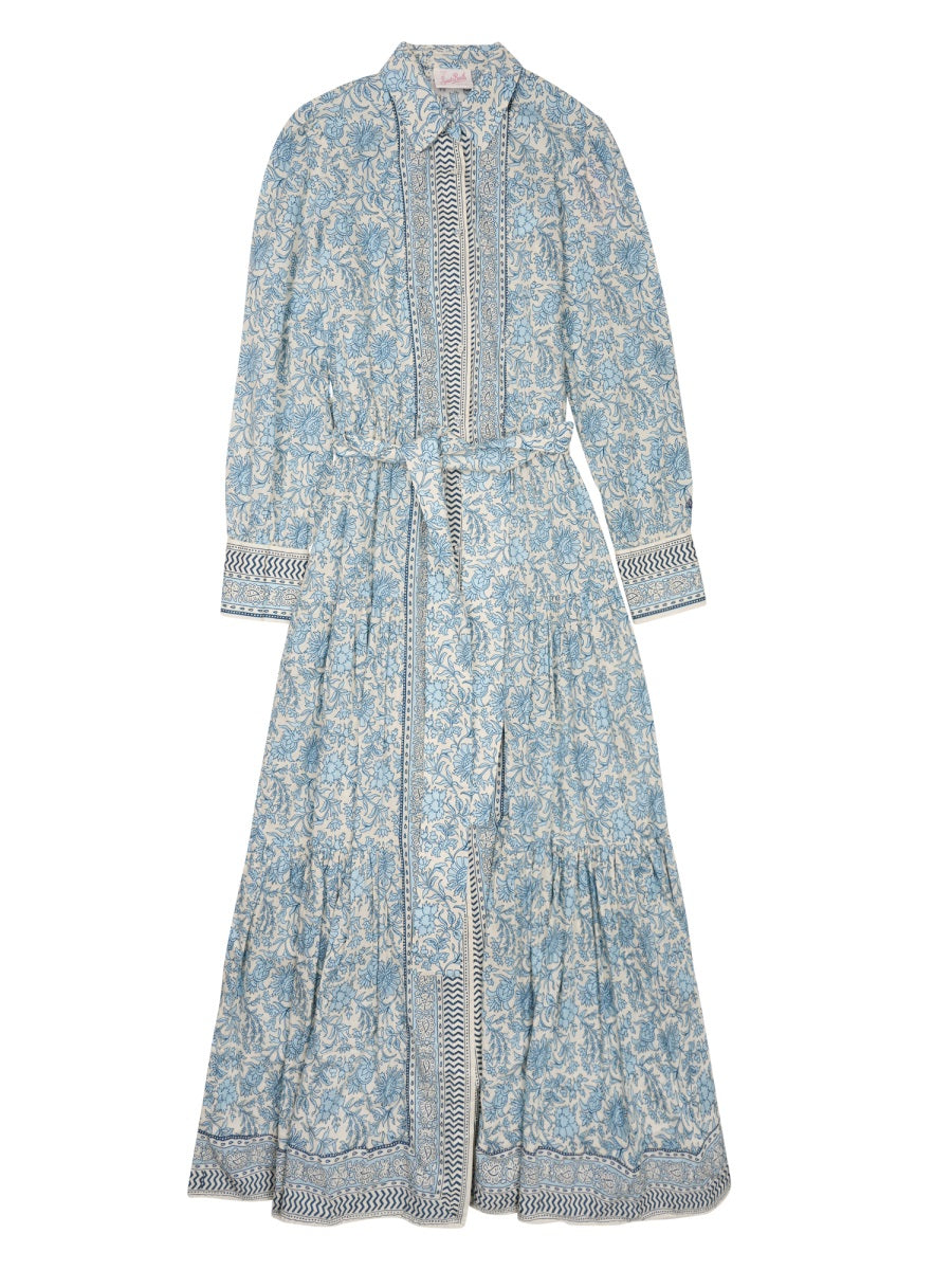 Dress Jensen Cotton Azure