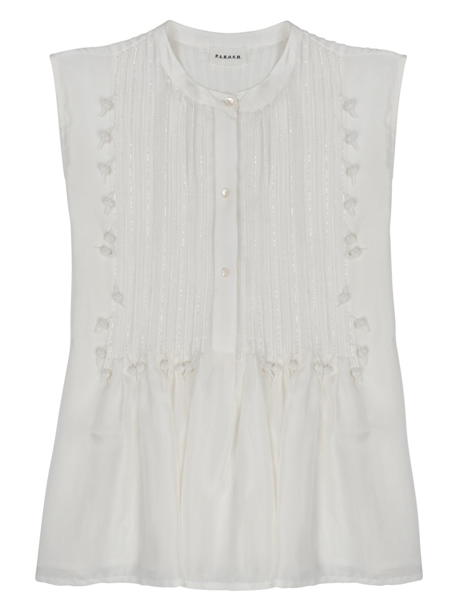 Silk Blouse White