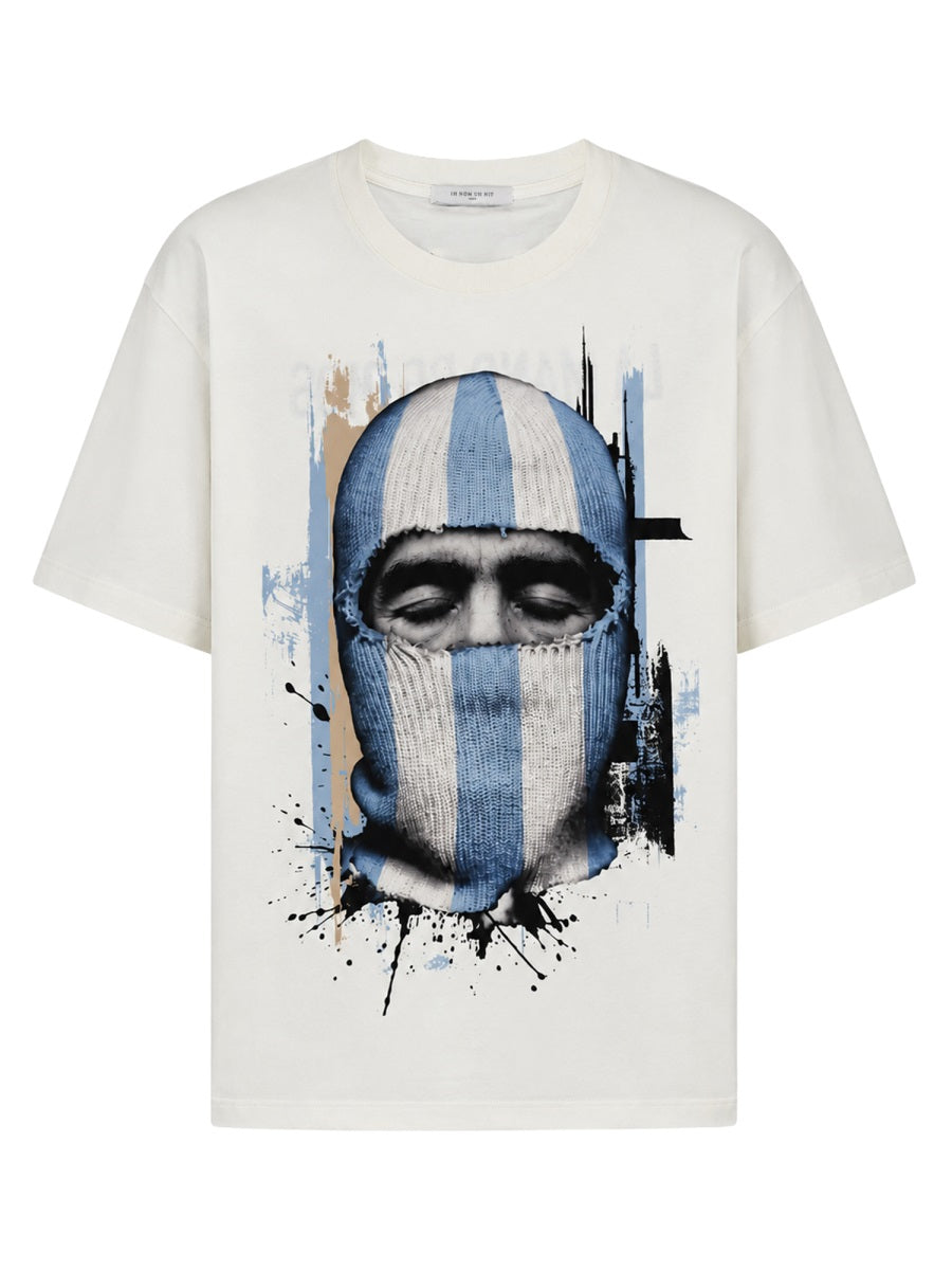 T-Shirt D10s La Mano De Dios White Cotton T-shirts