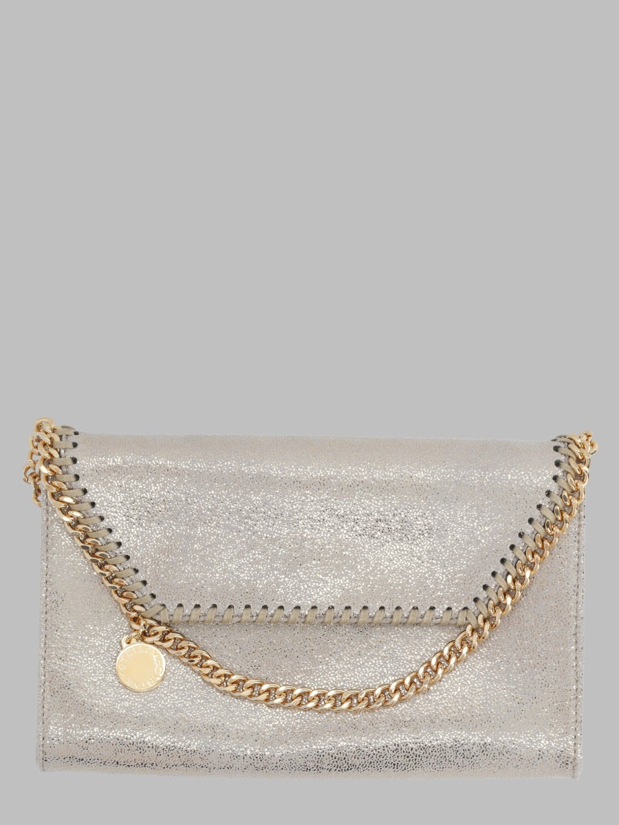 Mini Shoulder Bag Falabella Grey Polyester Wallets & Purses