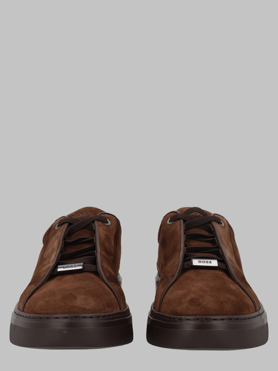 Leather Sneakers Gary Tenn Brown Calf Loafers