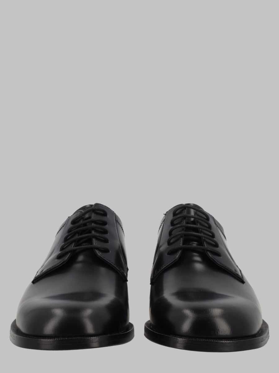 Loafers Thorton Derb Black Leather Cowhide