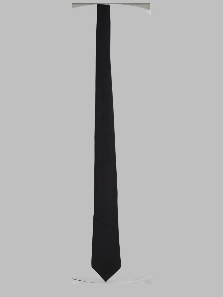 Silk Tie Black Ties & Bow