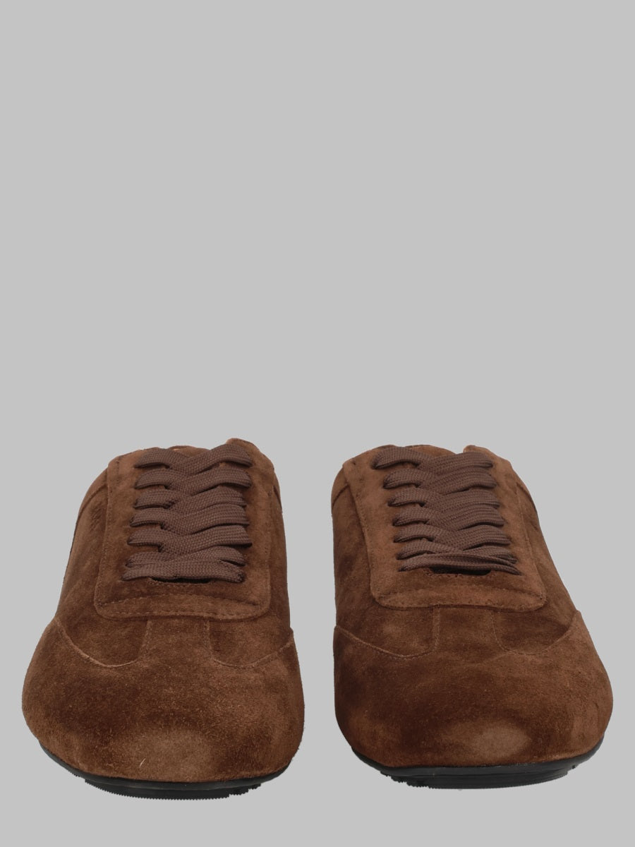 Sneakers Noel Brown Leather Cowhide Trainers