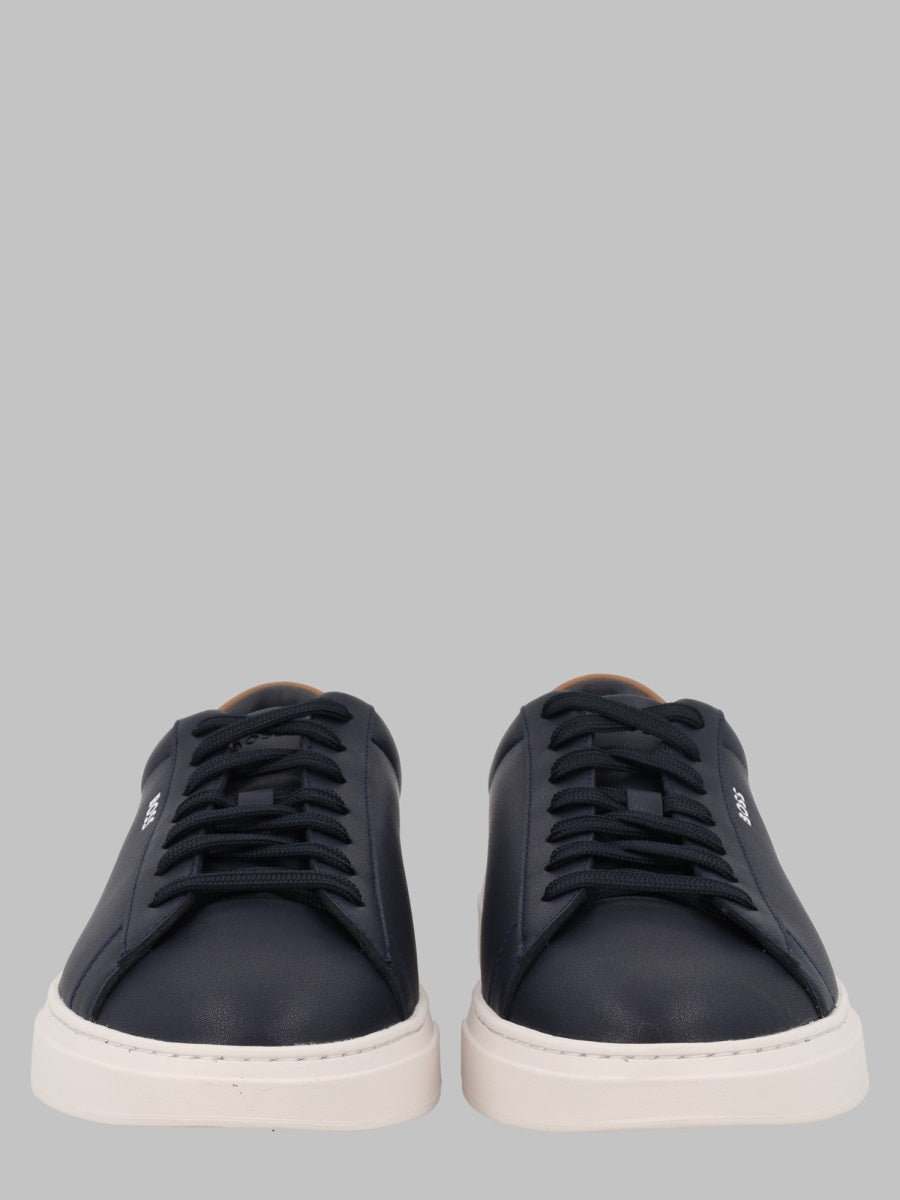 Sneakers Kieran Blue Leather Trainers